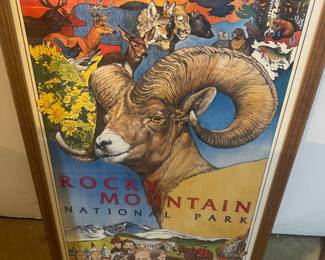 Rocky Mountain National Park Framed Print