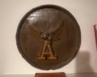 Vintage Anheuser-Busch Eagle Wall Decor