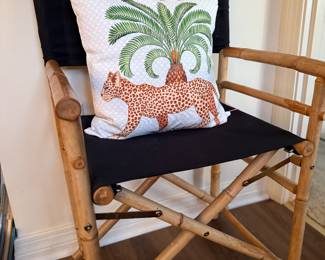 Bamboo chairs