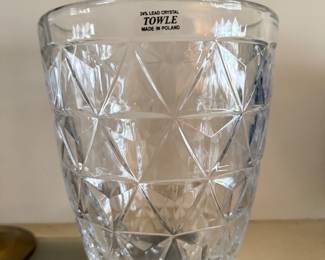 Crystal vase