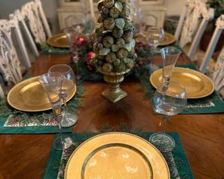 Christmas dinner party in April!