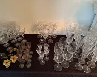 Lots of glassware!