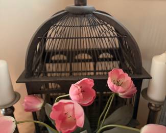 Decorative bird cage