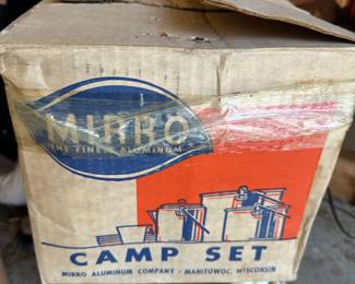 Aluminum camp set