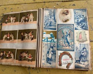 More Late 1800s early 1900s trade cards