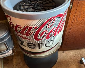 Vintage Coke zero cooler