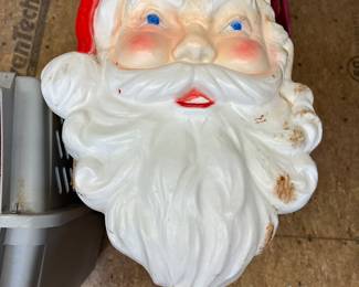 Union plastic Santa blow mold