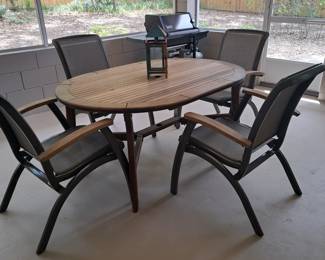 Teak Patio Set