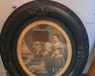 Antique Frame w/Picture