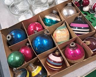 Vintage Glass Ornaments