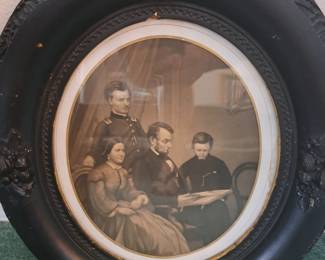 Antique Frame w/Picture