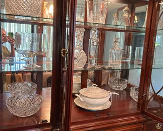 LIGHTED CHINA CABINET