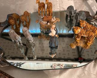 NOAHS ARK ORNAMENTS SET, WITH BOX