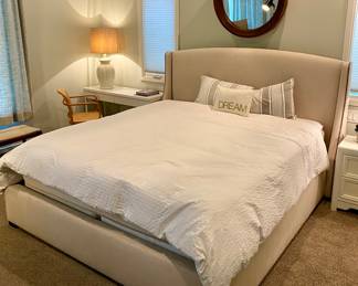 King size headboard with frame and Sealy posturepedic mattress
