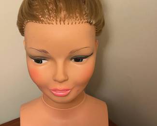 Vintage Mannequin Head