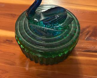 Glass Chicken/Hen Dish