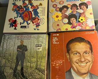 Great Selection of Vintage Vinyl Records (33 RPM)