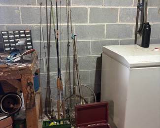 Vintage Fishing Equipment - Rods, Reels, Tackle Boxes, Lures and Accessories