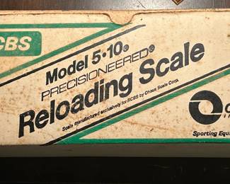RCBS Model 5-10 Magnetic Reloading Scale