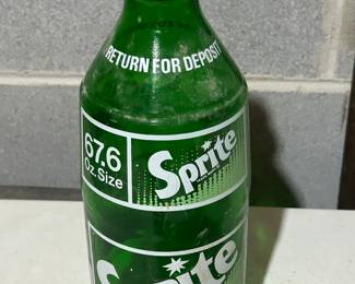 1970's Sprite Bottle