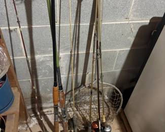 Vintage Fishing Equipment - Rods, Reels, Tackle Boxes, Lures and Accessories