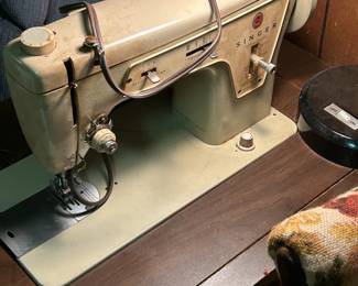 Multiple Vintage Singer Sewing Machine Tables
