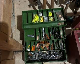 Vintage Fishing Equipment - Rods, Reels, Tackle Boxes, Lures and Accessories