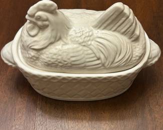 Ceramic Chicken Hen Soup Tureen