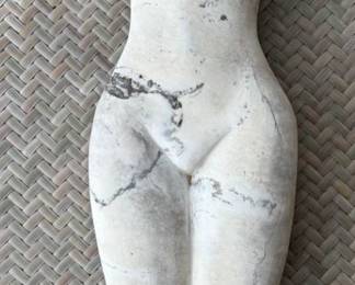 Interesting Carved Torso "Step Woman" by Constance Rush