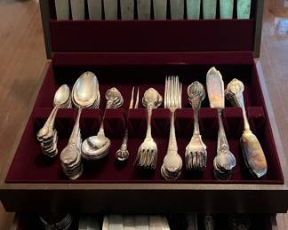 Christofle silverplate flatware