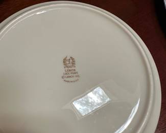 Lenox Lace Point set of 8 place setting
5 of each place and serving pieces