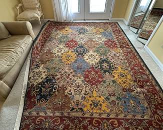 Safavieh rug absolutely gorgeous
This is upstairs in a bedroom must ask to see it until we can fit it downstairs
