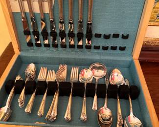 Silver plate set