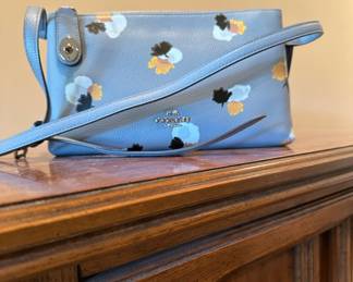 Adorable blue coach brand new