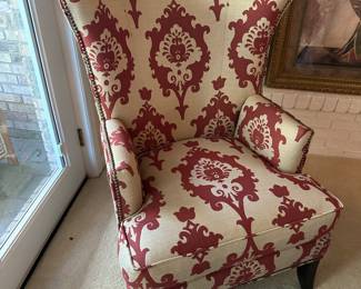 Designer chair and fabric