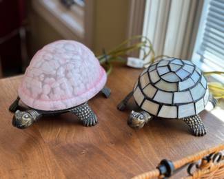 Turtle lamps