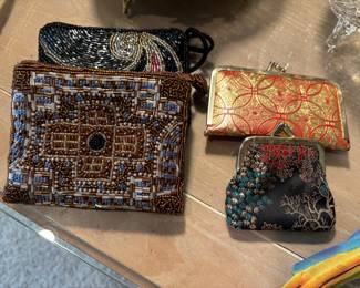 Beaded purses