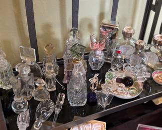 Vintage perfume bottles