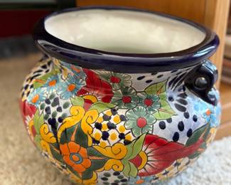 Porcelain planter pot