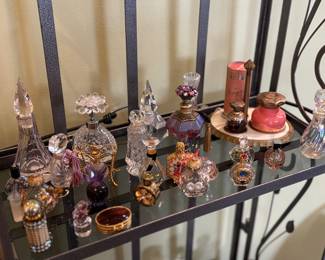 Vintage perfume bottles
