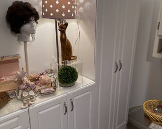 New storage cabinets