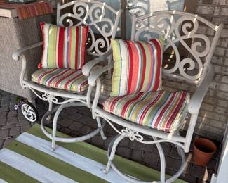 Matching patio chairs