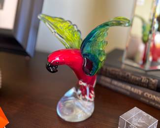 Art glass bird