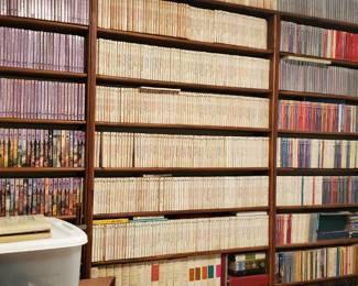 books and book collections - mostly romance