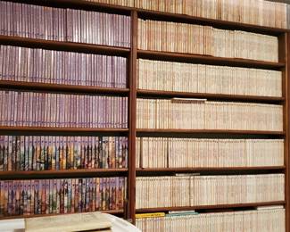 books and book collections - mostly romance