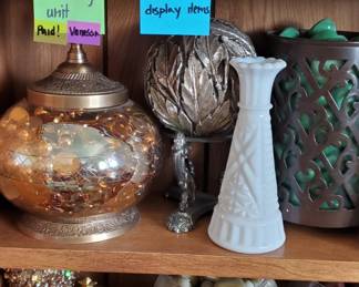 decorative displays and ornaments