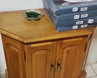 cabinet and metal plate set