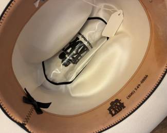 cowgirl hat, size 7 1/4