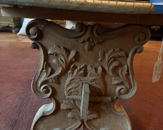 antique Italian bench