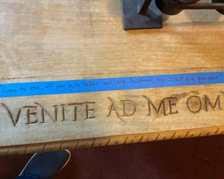 antique Italian bench